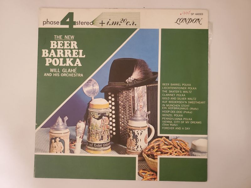 Will Glah? and His Orchestra The New Beer Barrel Polka vinyl record
